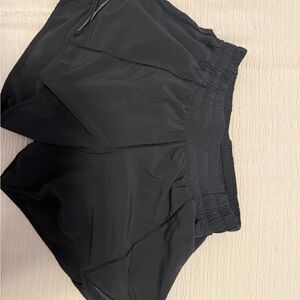 lululemon athletica Black Women's Athletic Hotty Hot Shorts